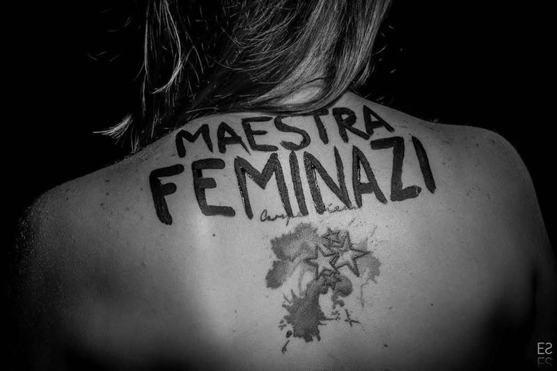 Fotografía de Estanislao Santos: Retrato de la serie El Grito de Nuestros Cuerpos